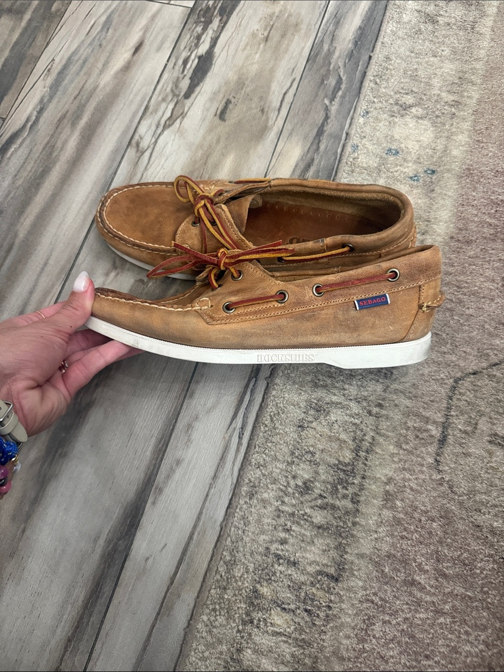 Anthropologie Sebago boat shoes - Picture 2 of 3
